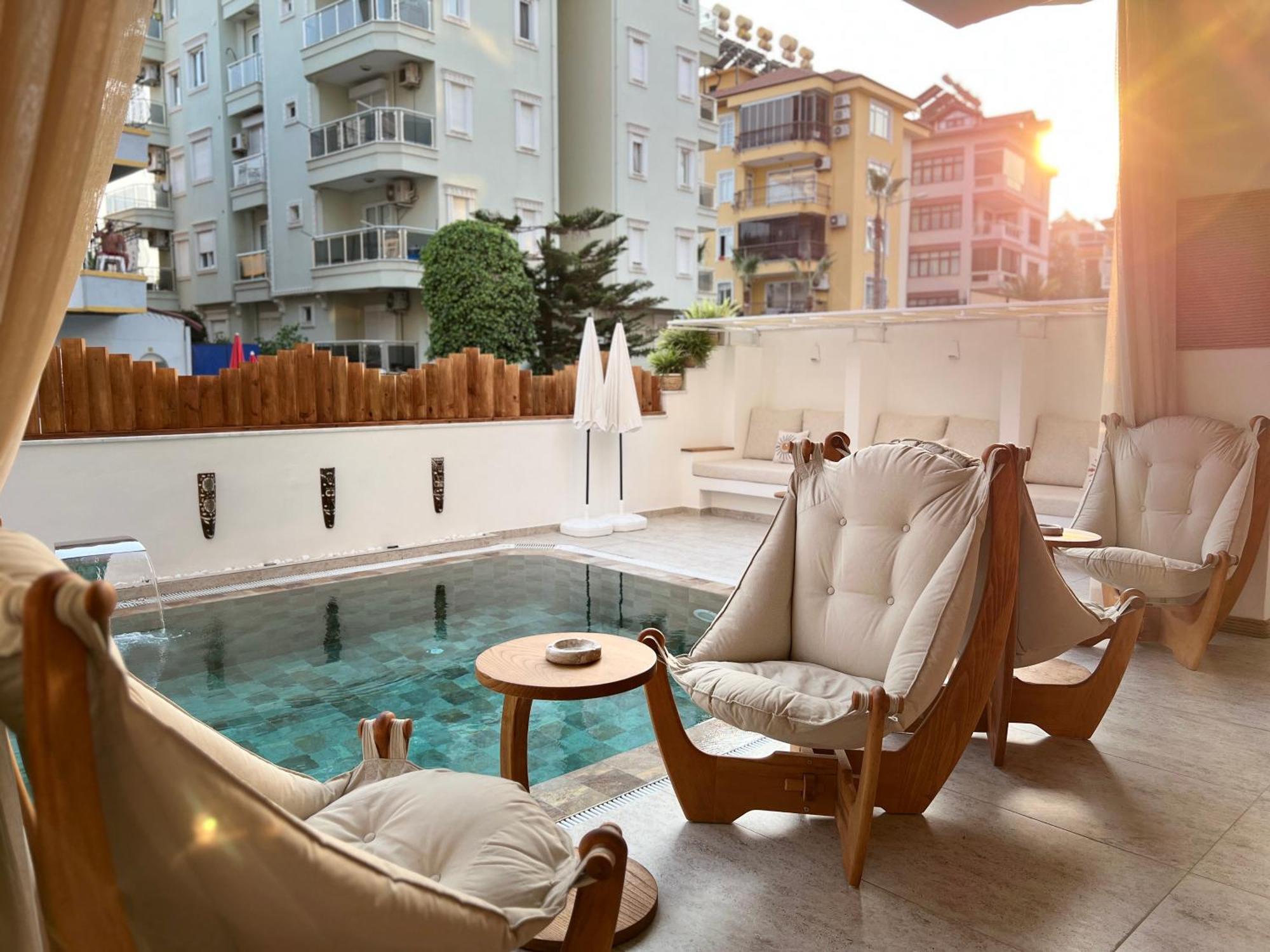 Oji Hotel Аланія Екстер'єр фото